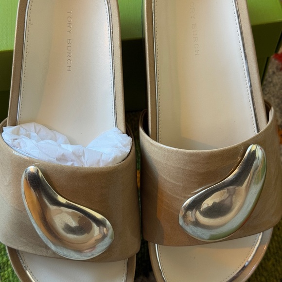 Tory Burch Patos Slides - Picture 3 of 6